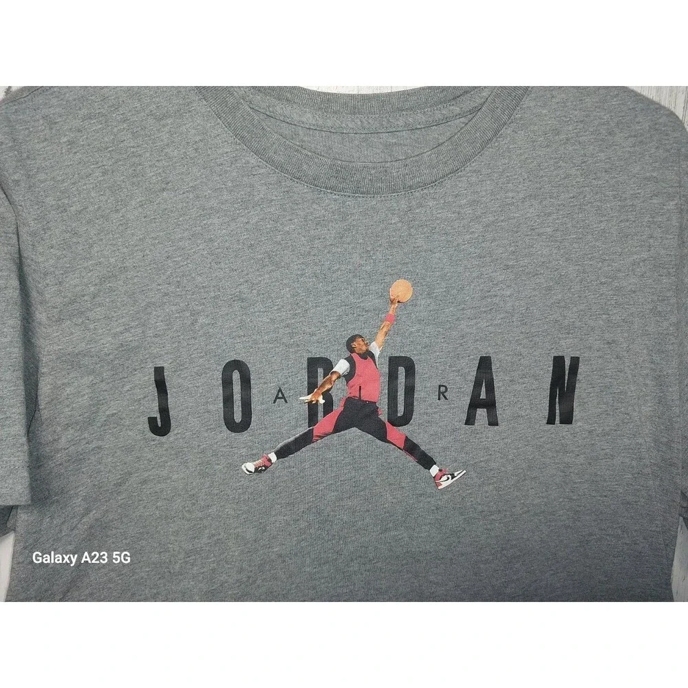 Nike Jordan Jumpman T-Shirt Grey Men's Large BQ6736-091